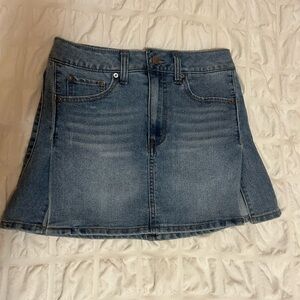 Denim Mini Skirt